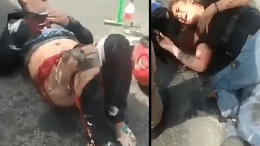 Motociclistas son embestidos por pipa en Ecatepec