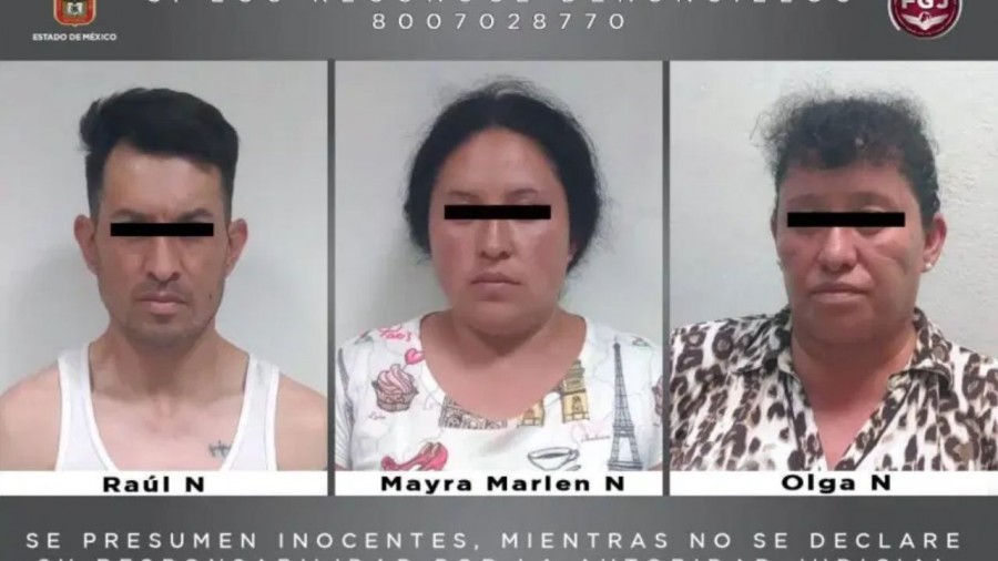 Capturan a tres presuntos ladrones de inmueble de Huixquilucan