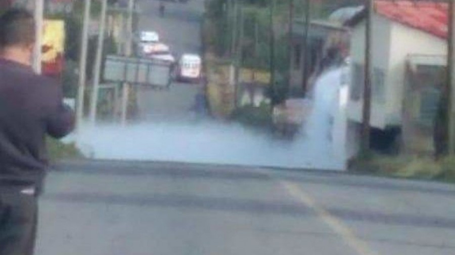 Reportan fuerte fuga de gas en Jiquipilco