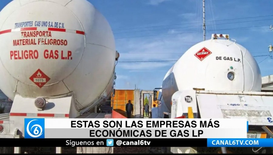 Estas son las empresas más económicas de gas LP