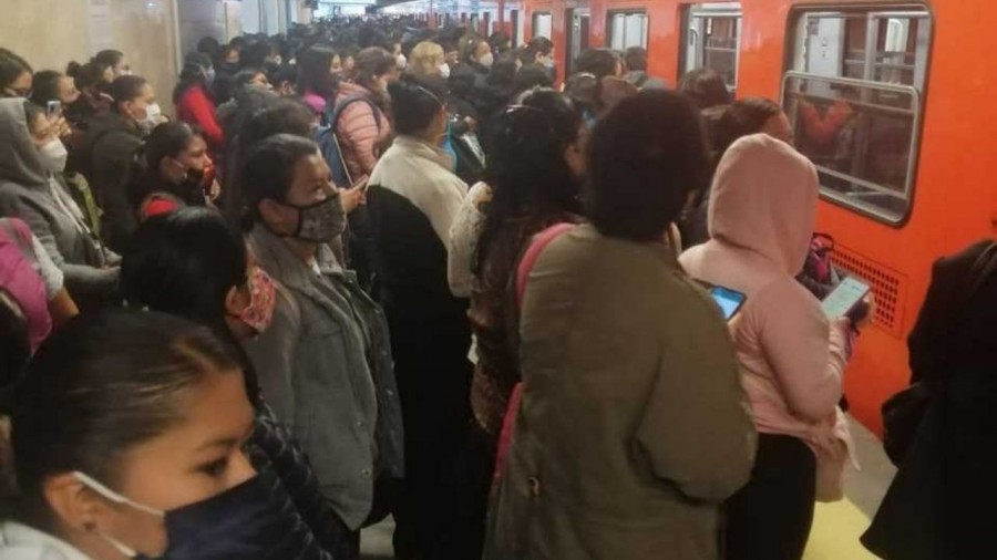 Trifulca en el Metro de la CDMX