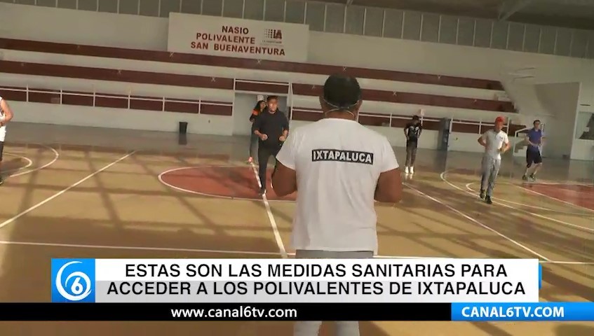 Estas son las medidas sanitarias para acceder a los polivalentes de Ixtapaluca
