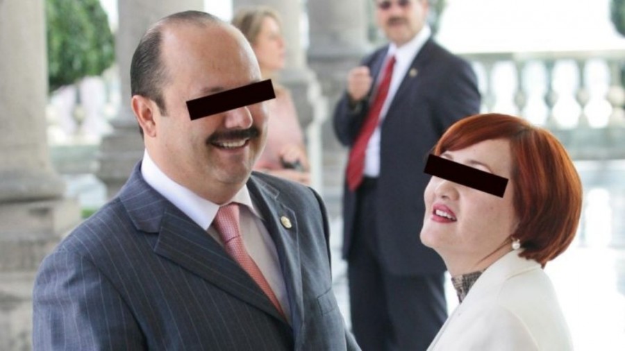 Juez libra orden de captura contra esposa de César Duarte