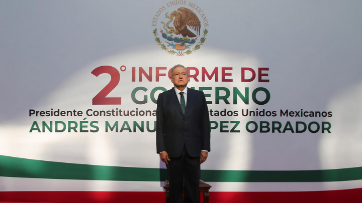 Así fue el día del 2do informe  de gobierno del Presidente López Obrador
