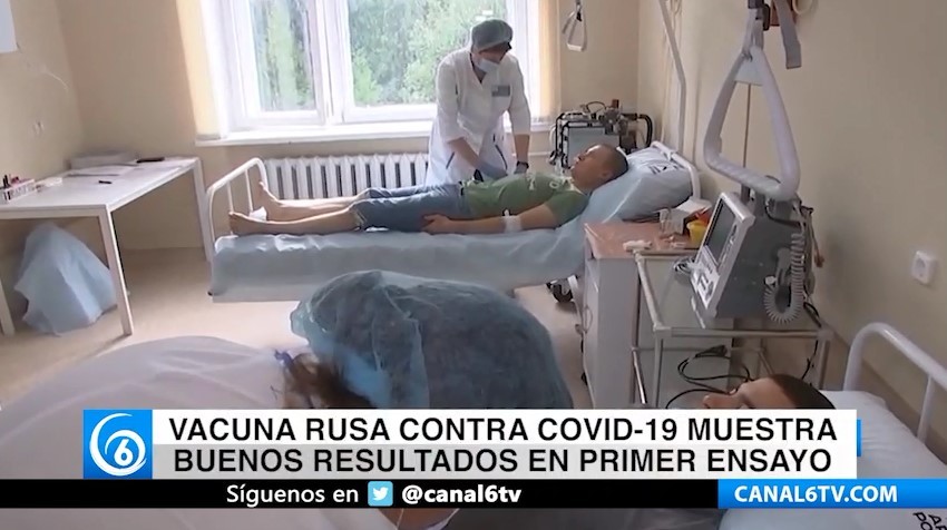 Vacuna rusa contra COVID-19 muestra buenos resultados en primer ensayo