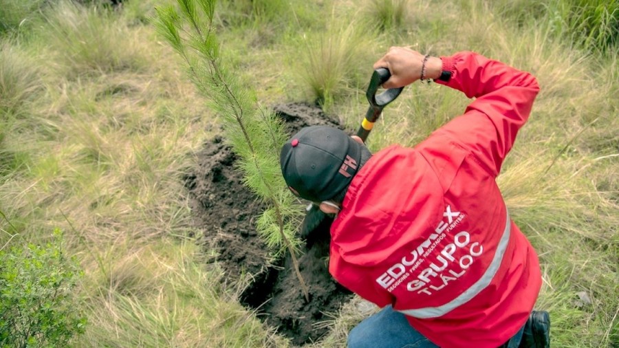 CAEM inicia proyecto de conservación de suelo y agua en la región de los volcanes