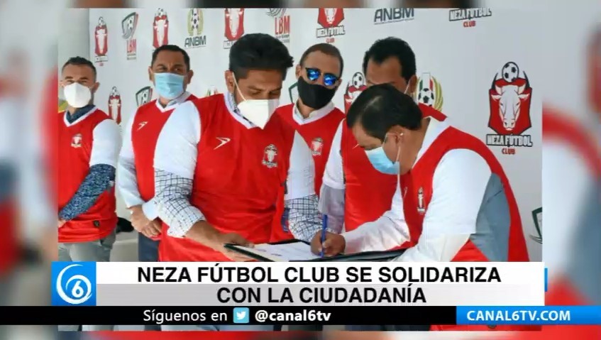 Neza Fútbol Club se solidariza con la ciudadanía