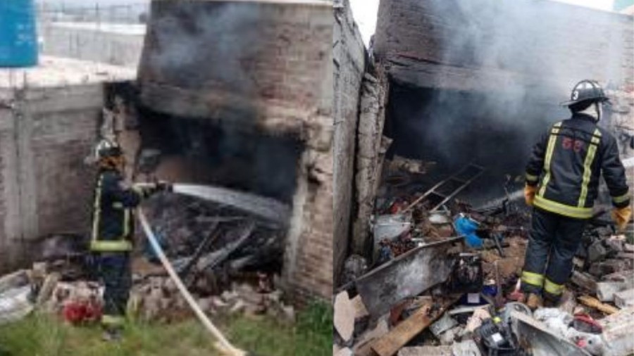 Explosión de pólvora en Ixtapaluca