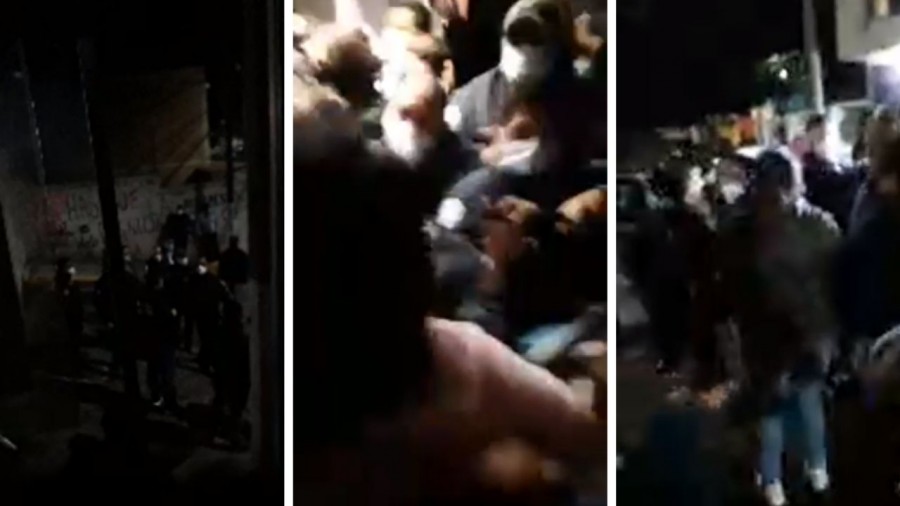 Policías del EdoMex agreden a feministas del CODHEM