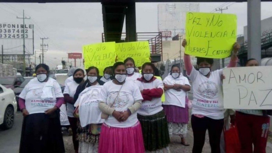 Mujeres de Ecatepec piden paz y diálogo