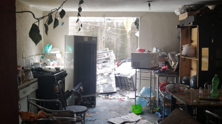Explosión de gas en Ecatepec deja a joven severamente lesionada