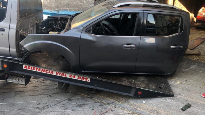 En cateo a inmueble en Chimalhuacán recuperan autopartes robadas