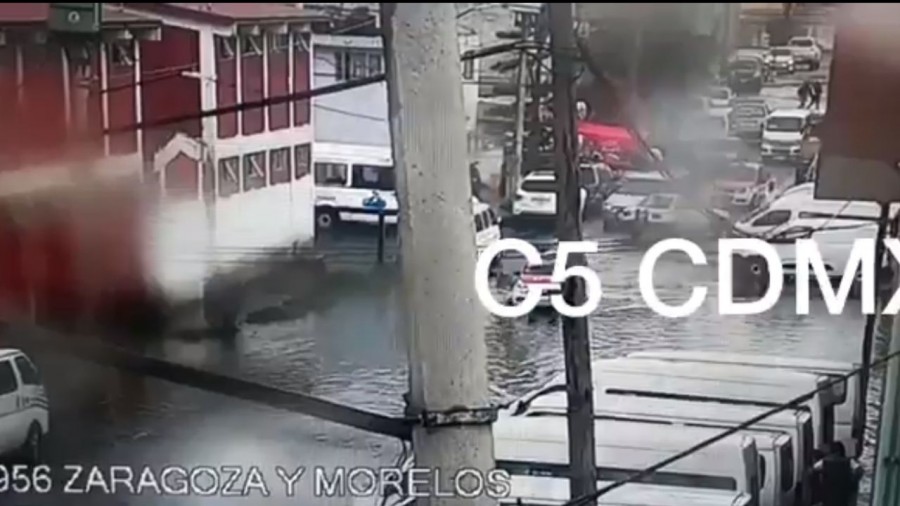 Reportan lluvias en nueve alcaldías de la CDMX