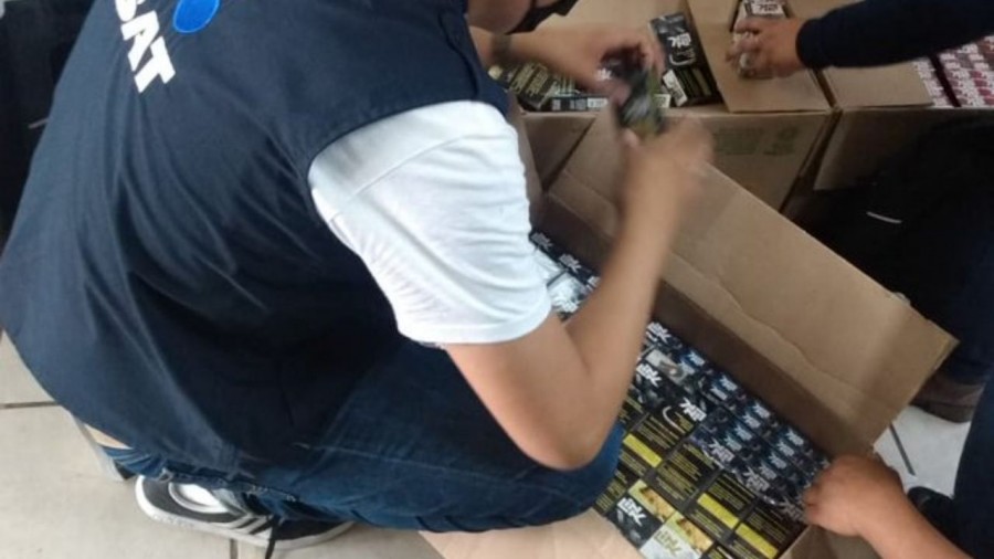 Aseguran ocho mil cigarros apócrifos en Chalco