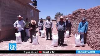 Ayuntamiento de Villa de Ramos apoya a campesinos potosinos