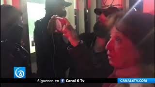 Grupos feministas fueron retirados con violencia de la visitaduría del Edomex