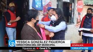 DIF de Ixtapaluca regala chalecos a abuelitos tras la entrada del otoño