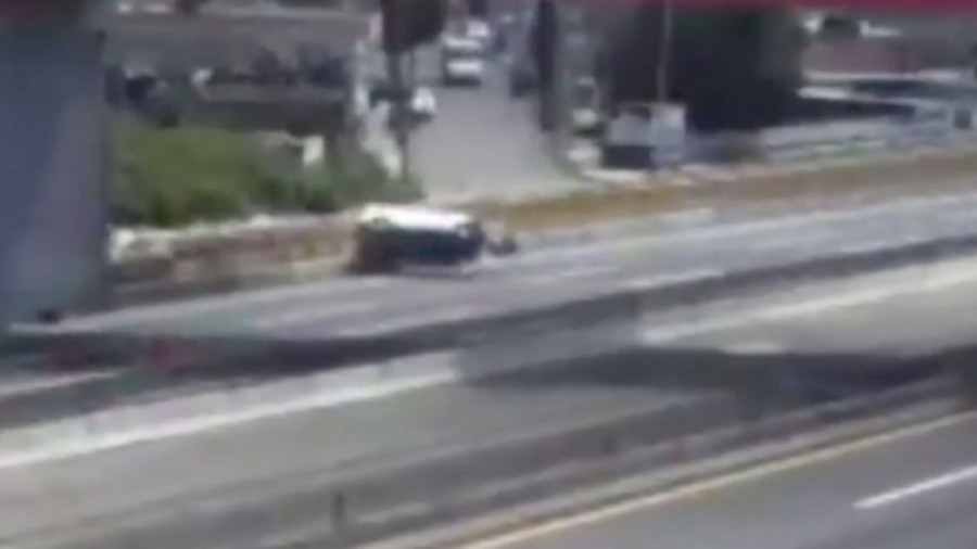 Impactante choque en la México - Puebla