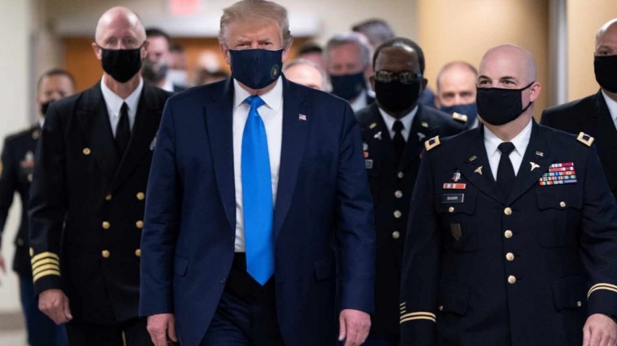 Donald Trump será trasladado a un hospital militar