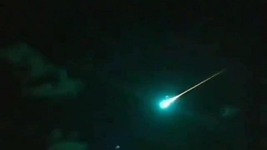 Observan probable meteorito al norte de México
