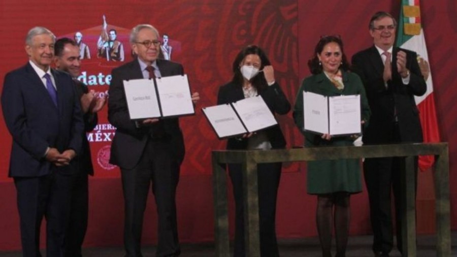 Garantizan 100 millones de vacunas contra Covid-19 para México