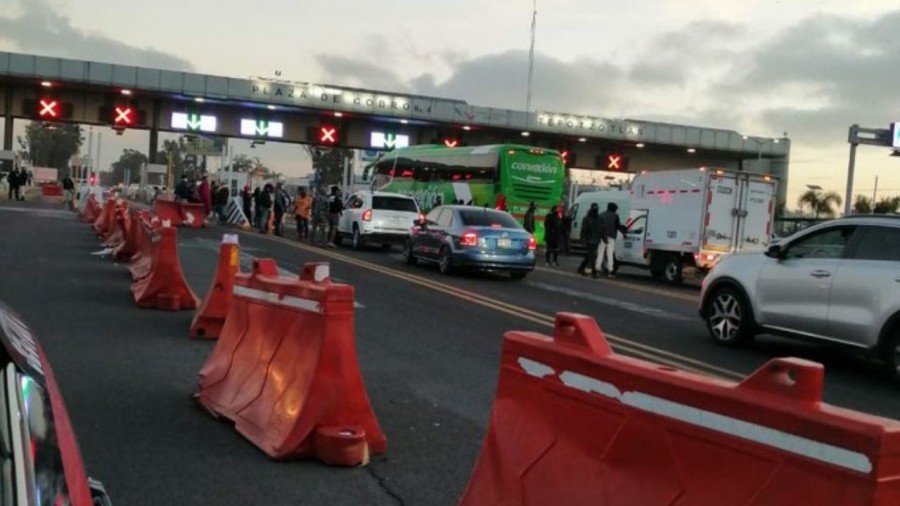 Nuevamente toman caseta de Tepotzotlán