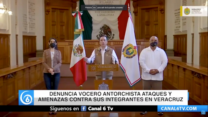 Denuncia vocero antorchista ataques y amenazas contra sus integrantes en Veracruz