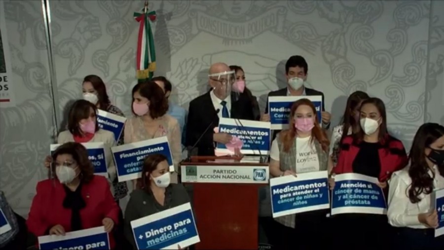 PAN acusa a AMLO de ordeñar fondo de salud para el bienestar y poner en jaque la salud del país