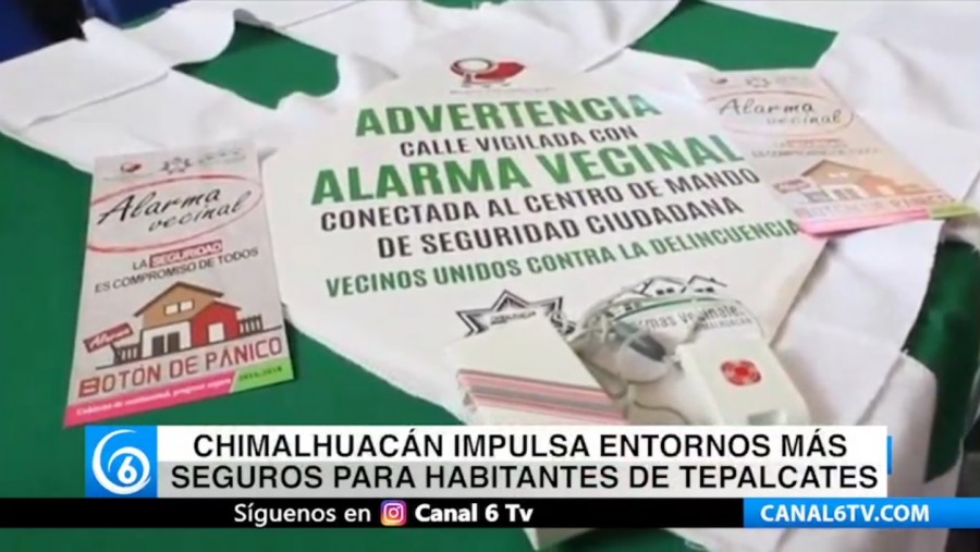Chimalhuacán impulsa entornos más seguros para habitantes de Tepalcates
