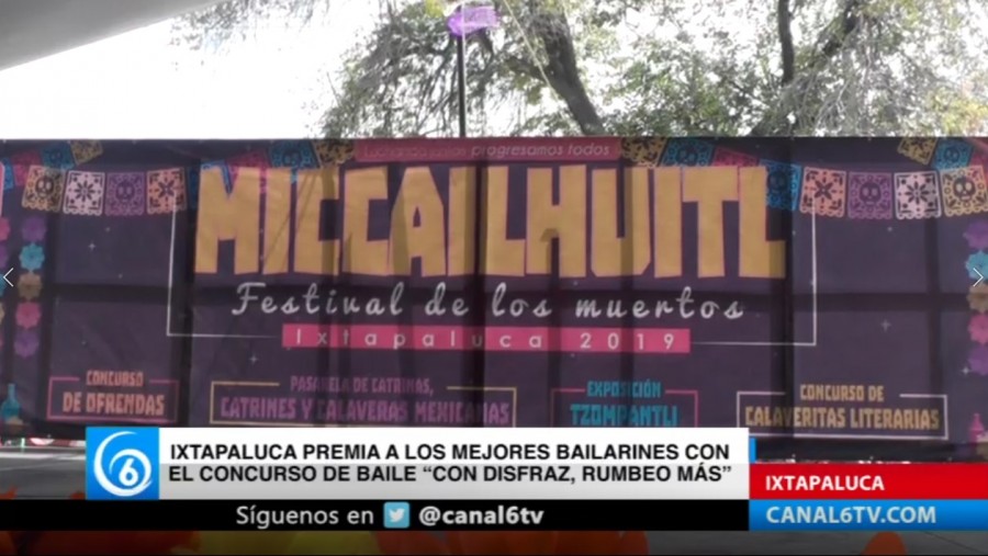 Ixtapaluca premia a los mejores bailarines con el concurso de bailes Con disfraz