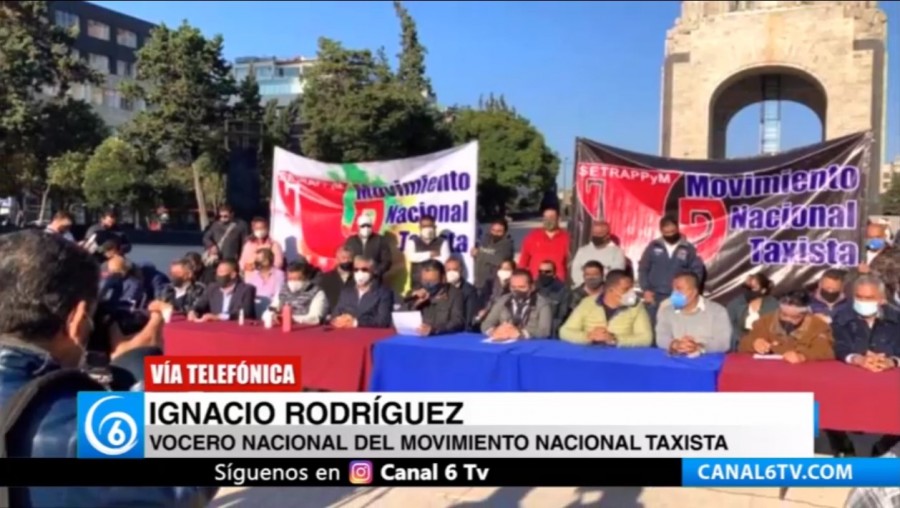 Entrevista el vocero nacional del Movimiento Nacional de Taxistas, Ignacio Rodríguez