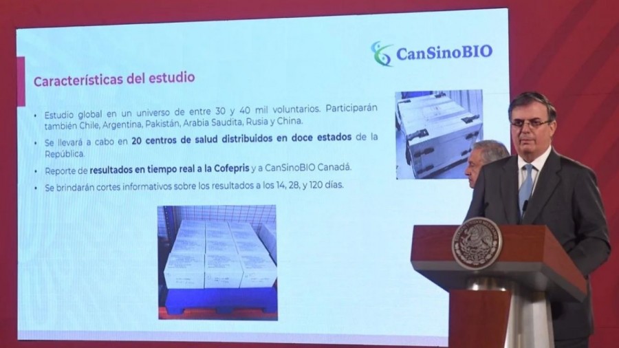 México recibe las primeras vacunas contra el Covid-19
