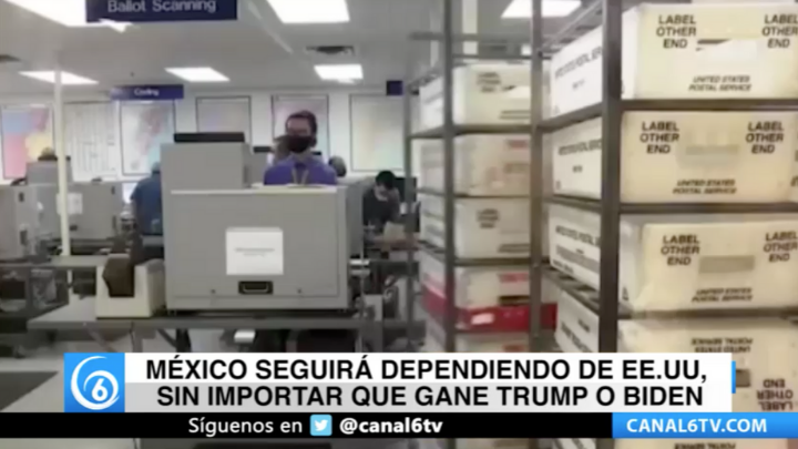 México seguirá dependiendo de EE.UU, sin importar que gane Trump o Biden