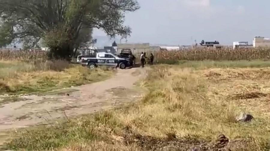 Localizan cadáver de hombre en Metepec