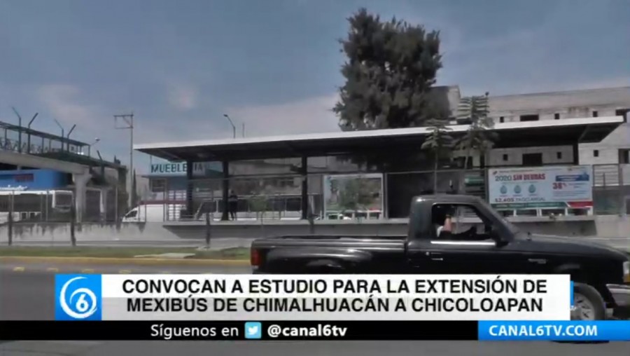 Convocan a estudio para la extensión de Mexibús de Chimalhuacán a Chicoloapan
