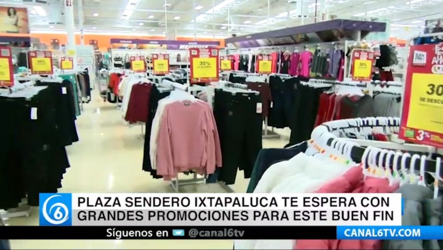Plaza Sendero Ixtapaluca te espera con grandes promociones para este Buen Fin