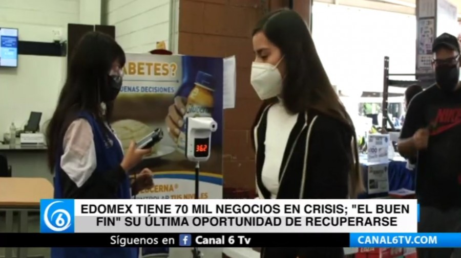 Edomex tiene 70 mil negocios en crisis; El Buen Fin