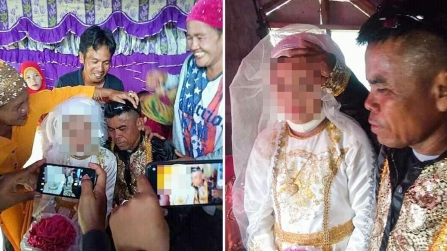 Niña de 13 años contrae nupcias con un hombre de 48 años