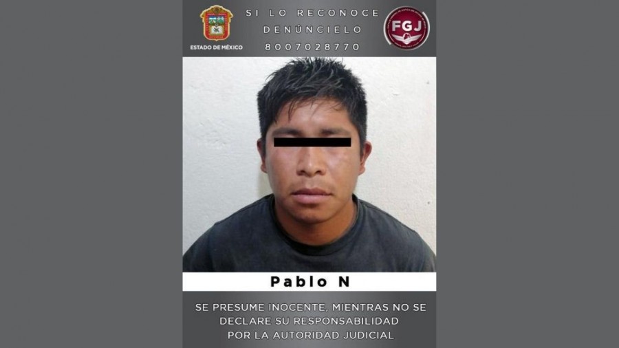 Procesan a sujeto investigado por feminicidio de menor en Tenango del Valle