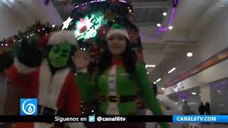 Plaza Centro Tepozan realiza encendido de árbol navideño