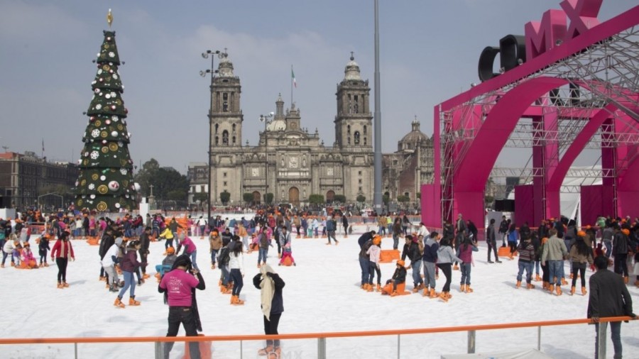 No instalarán la tradicional pista de hielo en el Zócalo