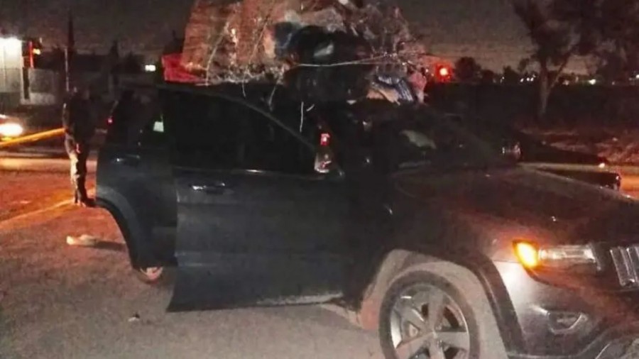 Balen a una familia mexiquense sobre la autopista México-Pirámides
