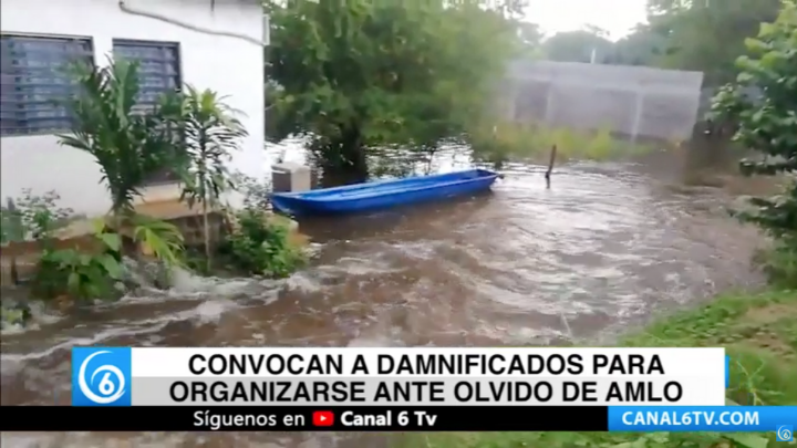Convocan a damnificados para organizarse ante olvido de AMLO