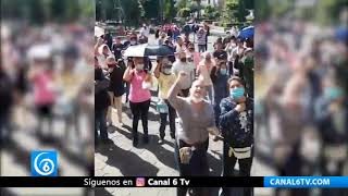 Protestan habitantes de Tláhuac ante falta de luz, drenaje y agua