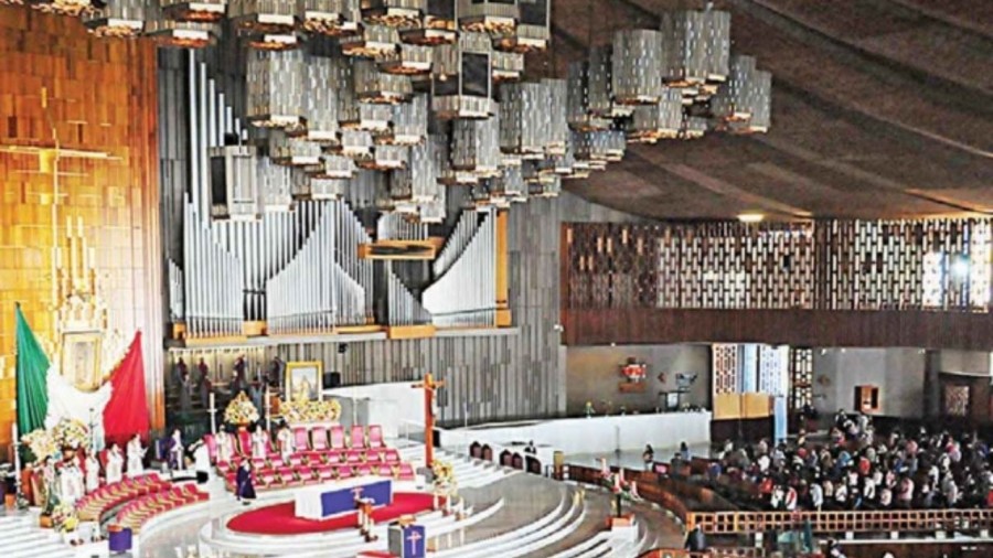 Aumentan los feligreses en la Basílica de Guadalupe