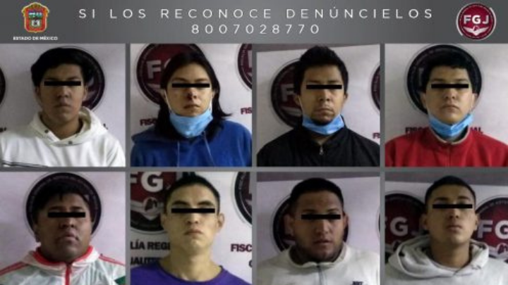 Procesan a 14 por secuestro exprés y robo en Tepotzotlán