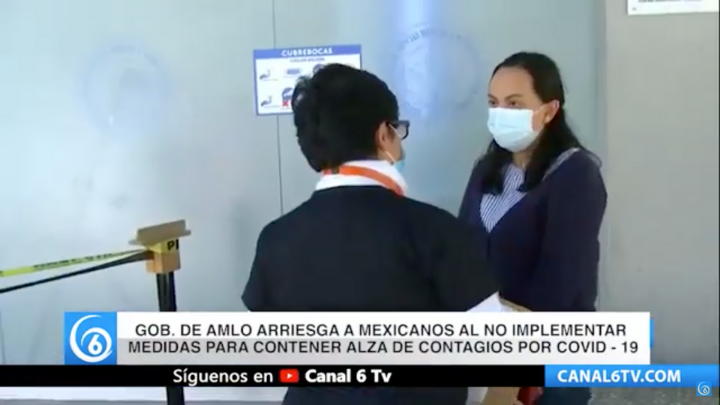 Gobierno de AMLO arriesga a los mexicanos al no implementar medidas para contener alza de contagios