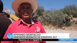 Mejoran vialidad en zona rural de Mexquitic de Carmona, San Luis Potosí