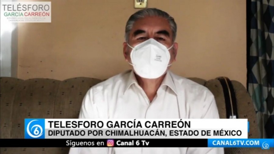El Diputado por Chimalhuaca?n, Telesforo Garci?a Carreo?n, agradece la solidaridad de los mexiquenses para apoyar a los damnificados de Tabasco