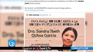 Feminicidio: Encuentran en Chalco, Edomex, cuerpo de maestra del IPN